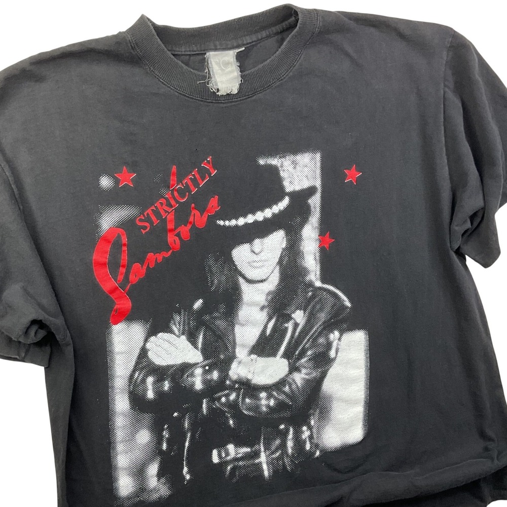 Vintage Richie Sambora Strictly CCI France Single Stitch fan club T-Shirt XL